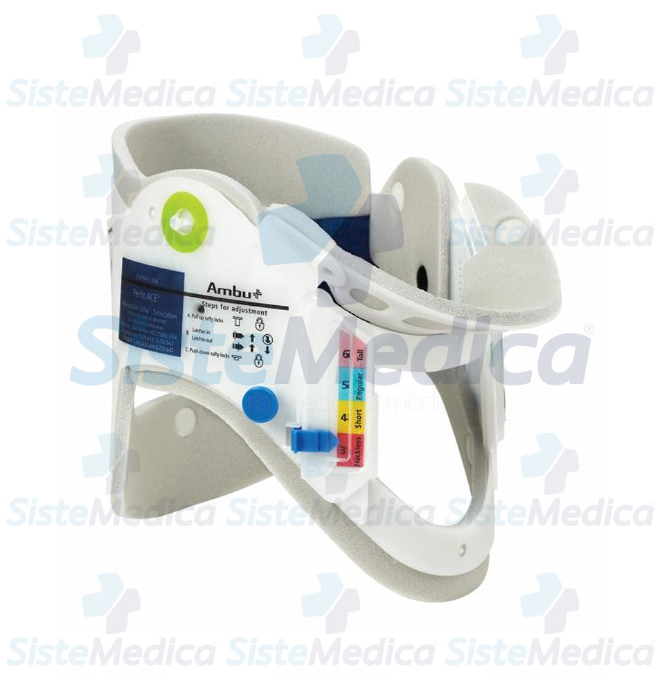 CollarÍn cervical para emergencia ajustable adulto