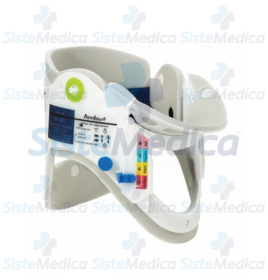 CollarÍn cervical para emergencia ajustable adulto