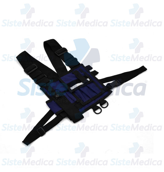 Holster paramedico de pecho de tela rip stop