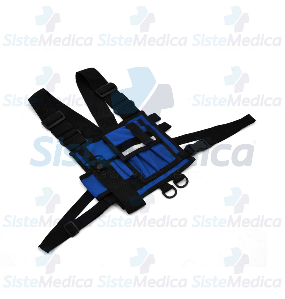 Holster paramedico de pecho de tela rip stop