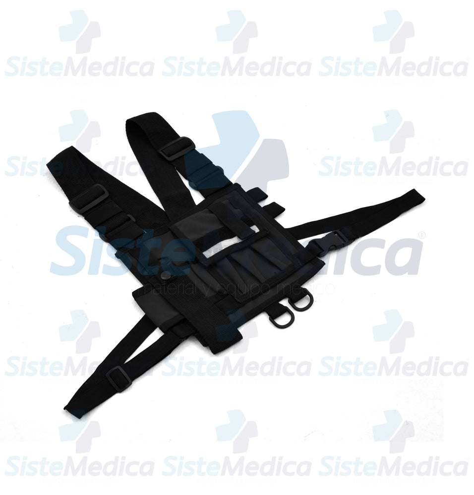 Holster paramedico de pecho de tela rip stop