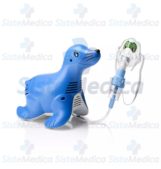 Nebulizador compresor de pistón