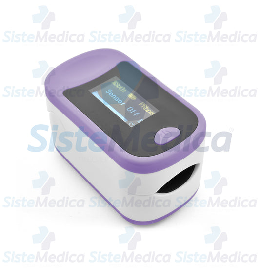Oximetro de dedo con pantalla OLED a color