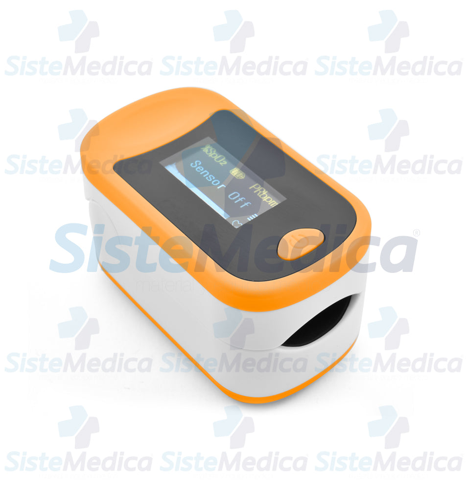 Oximetro de dedo con pantalla OLED a color