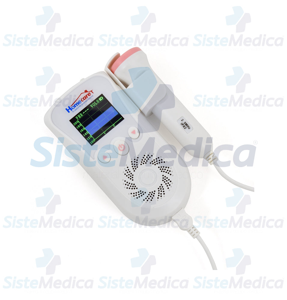 Detector (doppler) fetal con pantalla OLED