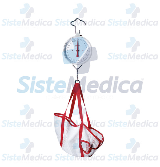 Báscula mecánica colgante pesa bebes