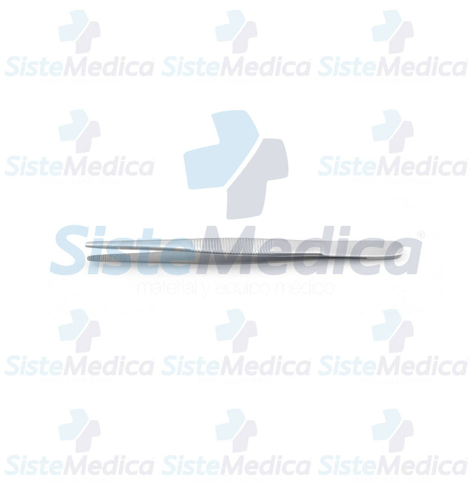 Pinza de disección sin dientes 14 cm