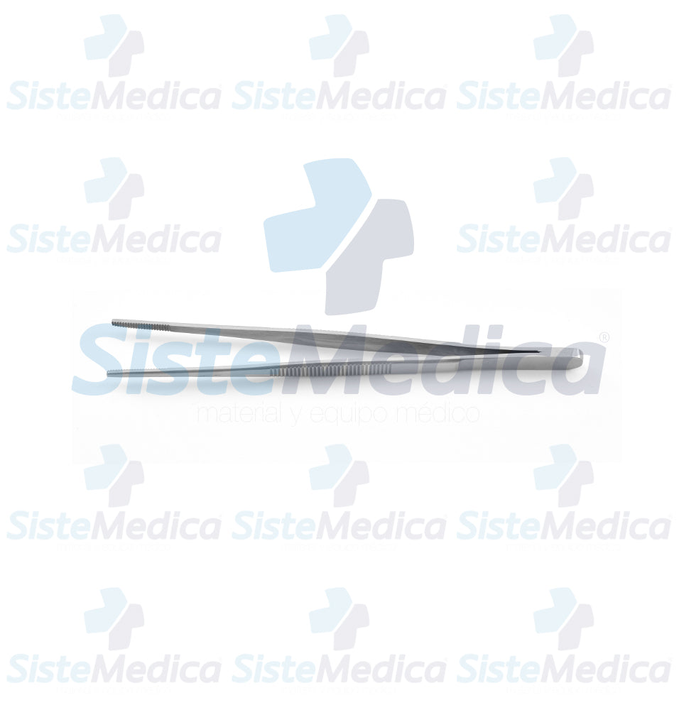 Pinza de disección sin dientes 15 cm