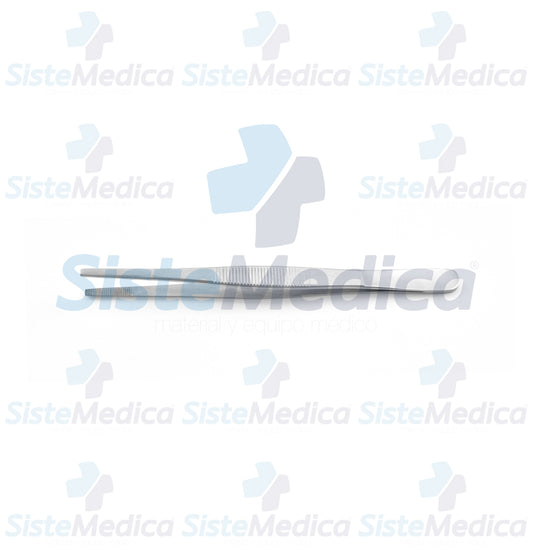 Pinza de disección sin dientes 15 cm