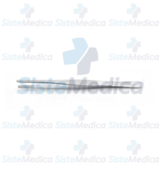 Pinza de disección sin dientes 18 cm