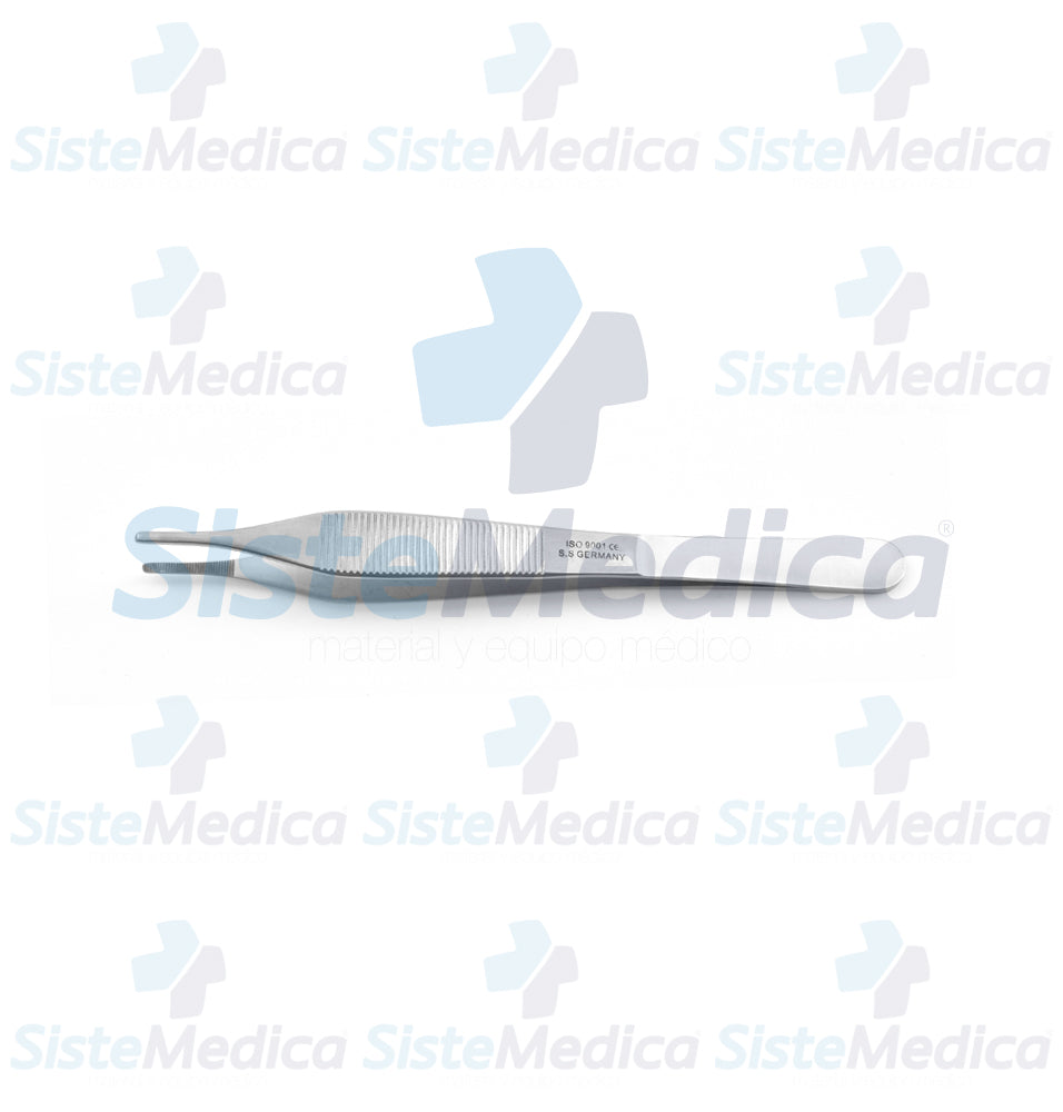 Pinza Adson sin dientes 15 cm