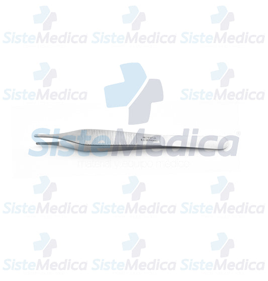 Pinza Adson sin dientes 15 cm