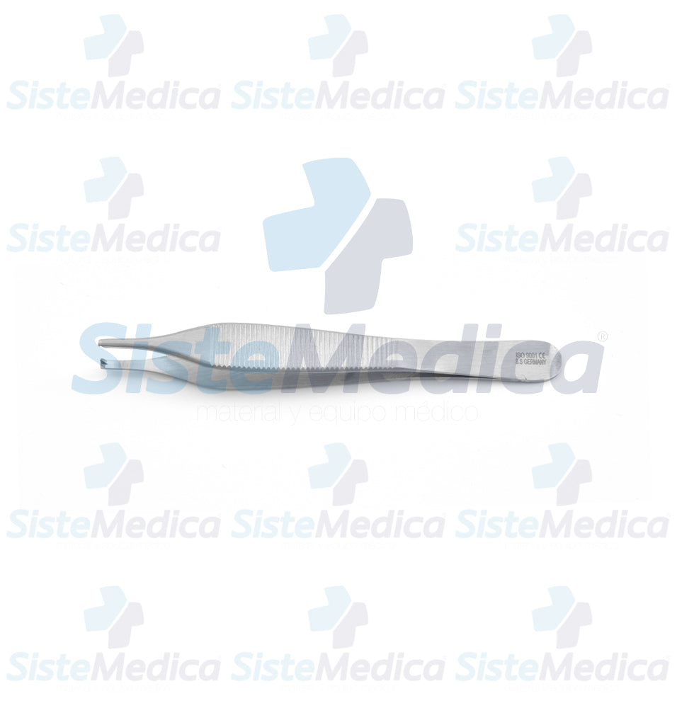 Pinza Adson con 2 x 1 dientes 12 cm