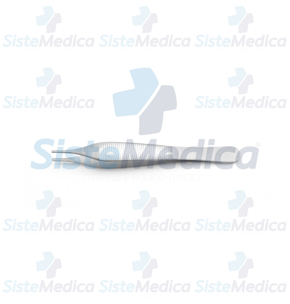 Pinza Adson sin dientes 12 cm