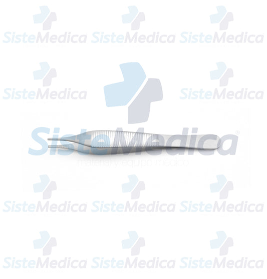 Pinza Adson sin dientes 12 cm