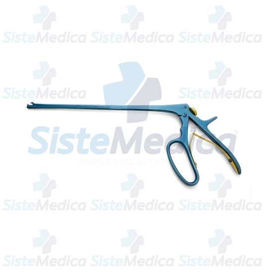 Pinza para biopsia baby Tischler de titanio fija con seguro 25 cm