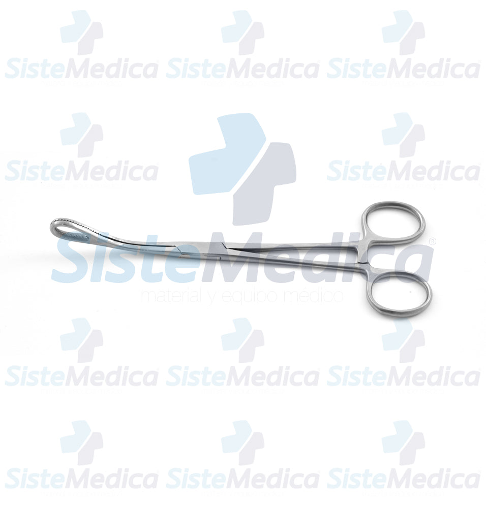 Pinza porta esponja Foerster (Forester) curva 18 cm