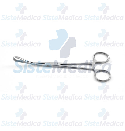 Pinza porta esponja Foerster (Forester) curva 18 cm