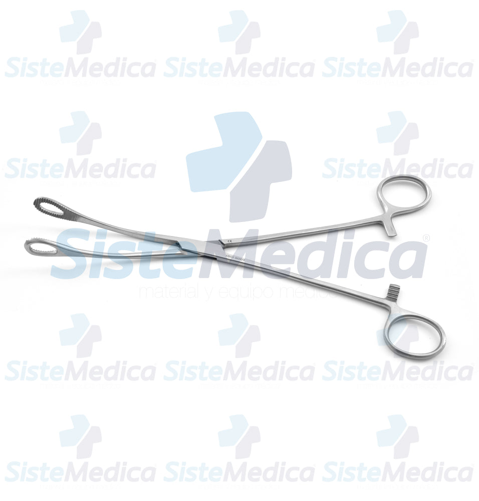 Pinza porta esponja Foerster (Forester) curva 24 cm