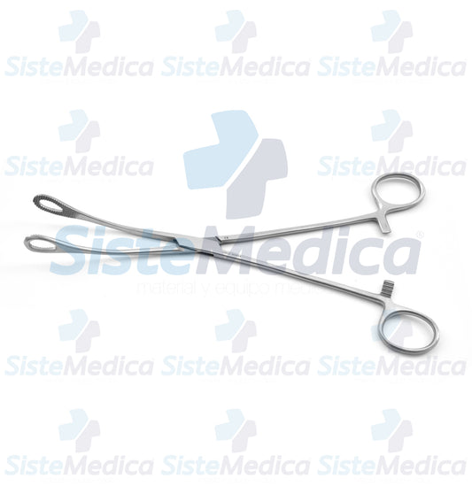 Pinza porta esponja Foerster (Forester) curva 24 cm