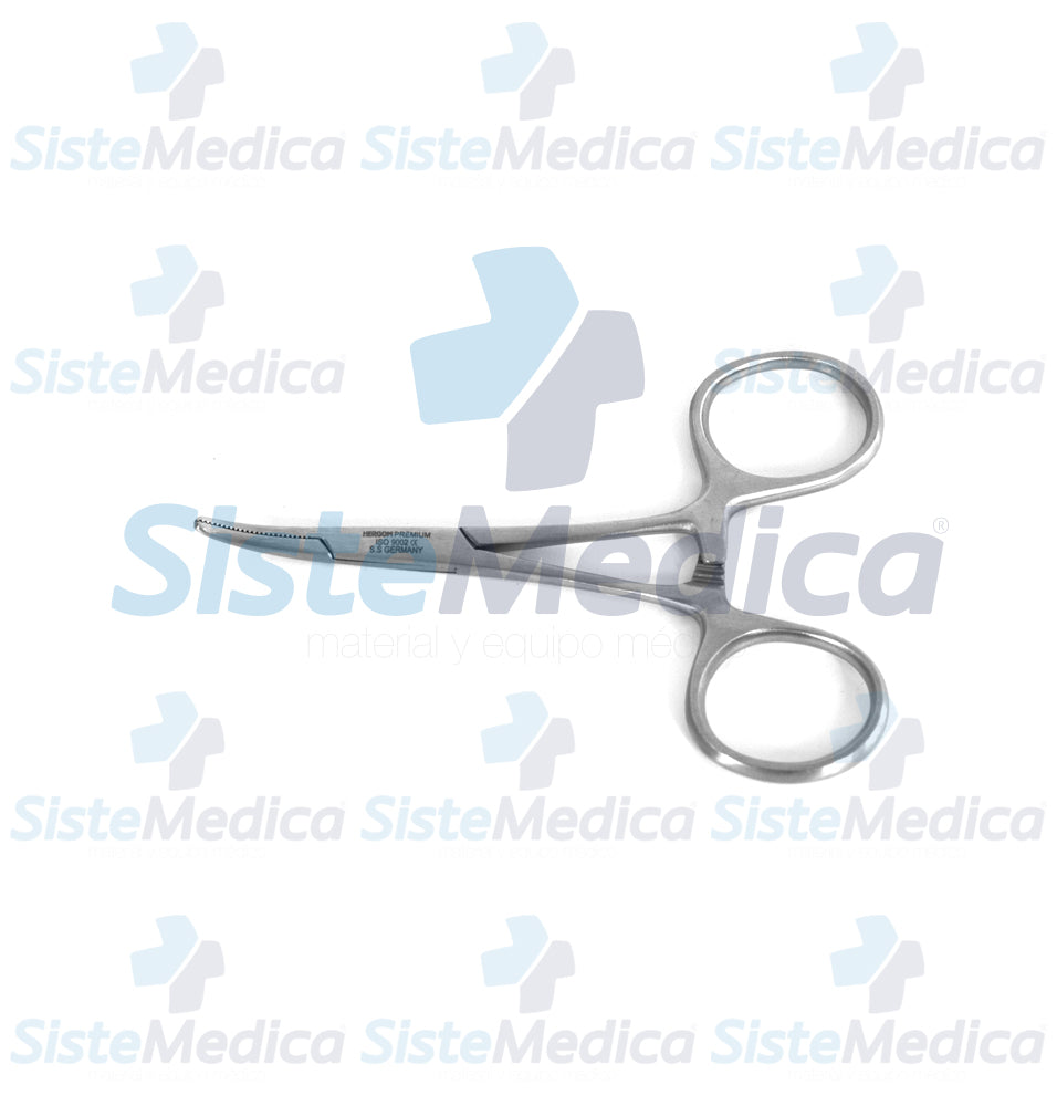 Pinza Hartman Mosquito curva 9 cm