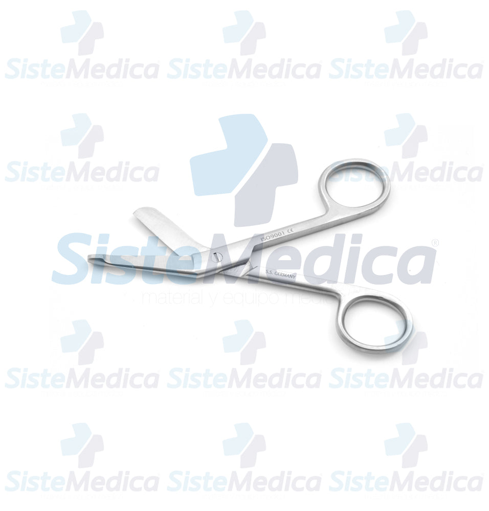 Tijeras Lister de botón para vendajes 11 cm