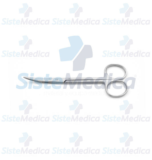 Tijeras de cirugia Iris curva 12 cm