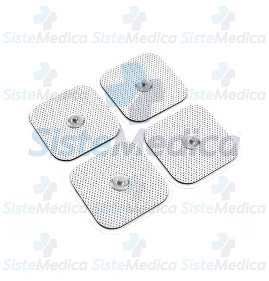 Parches electrodos para electro estimulador TENS juego de 4 piezas