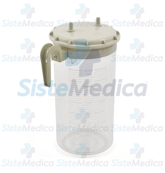 Frasco compatible con Aspirador quirúrgico para liposucción de 98L x minuto Mod. YX980D