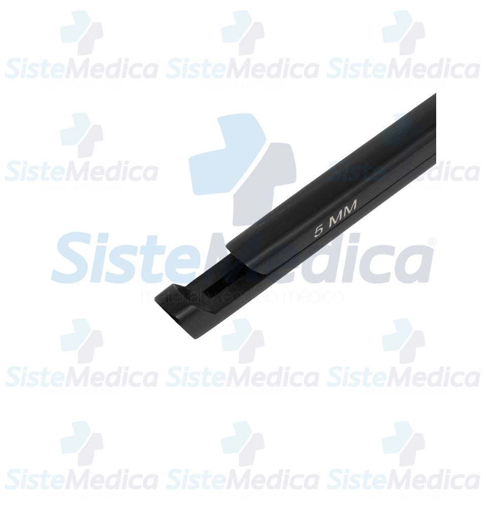 Pinza espinal Love Kerrison bayoneta satinada mordida 5 mm