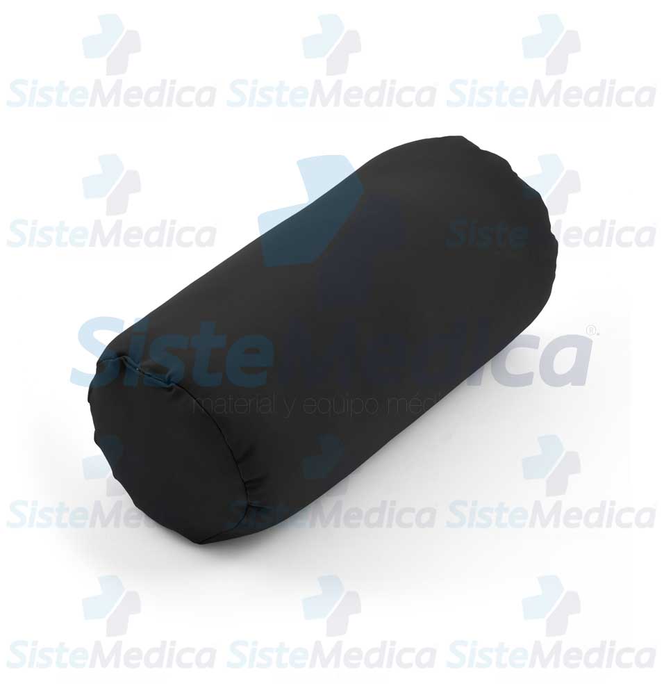 Cojín en forma de cilindro relleno con micro esferas