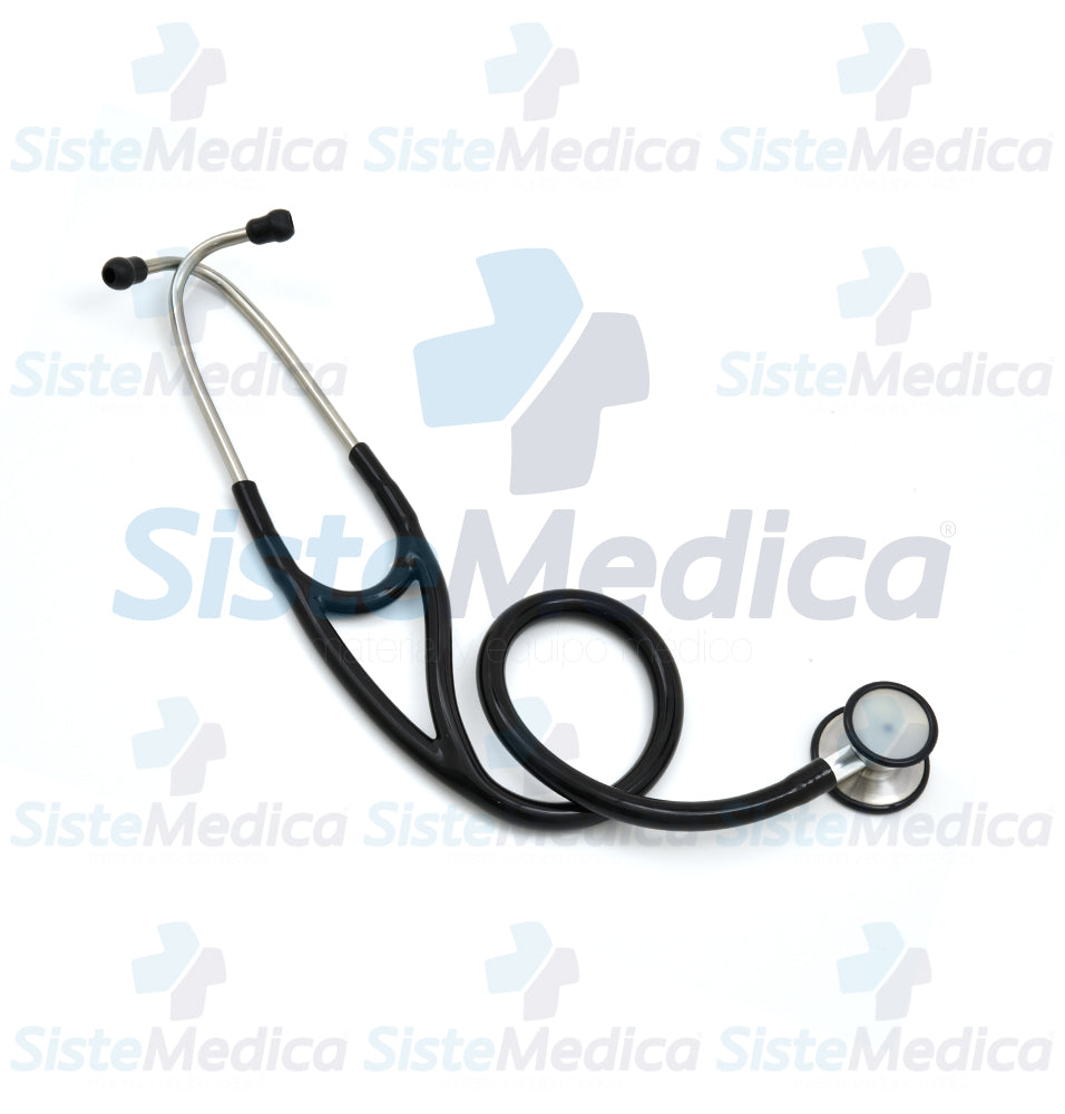 Estetoscopio cardiológico de campana doble de acero inoxidable