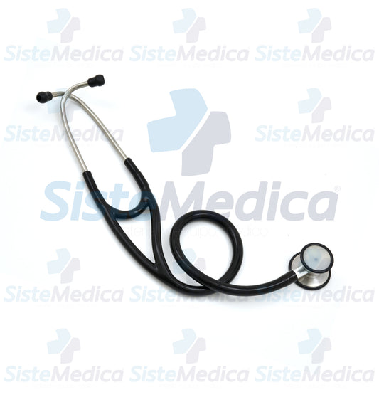 Estetoscopio cardiológico de campana doble de acero inoxidable