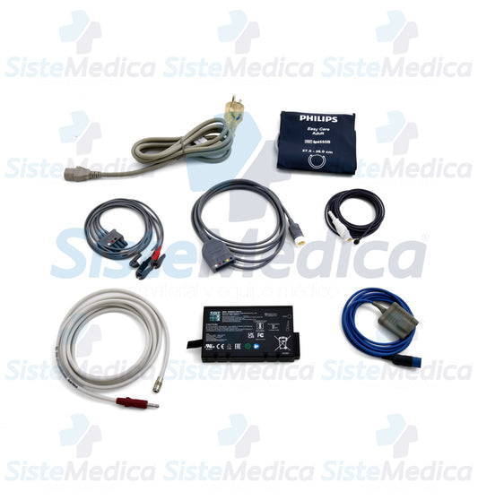 Monitor para paciente de signos vitales de 10" básico ECG, SpO2, PANI, FC, temperatura, respiración