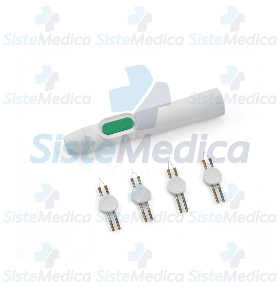 Kit de cauterización de alta temperatura tipo lápiz de 11 cm de largo