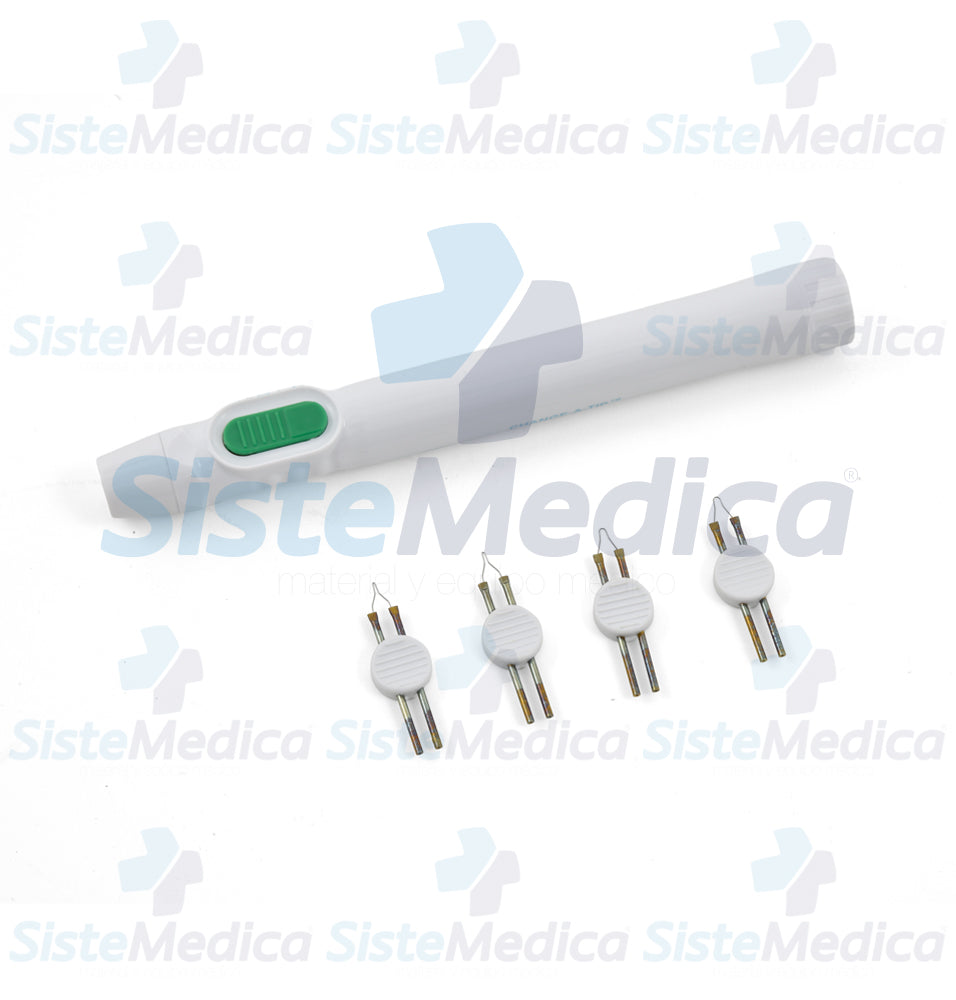 Kit de cauterización de alta temperatura tipo lápiz de 16 cm de largo