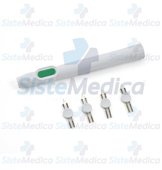 Kit de cauterización de alta temperatura tipo lápiz de 16 cm de largo